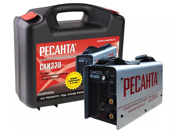 Сварочный аппарат инверторный САИ 220 в кейсе Ресанта – купить в , детальное изображение
Сварочный аппарат инверторный САИ 220 в кейсе Ресанта – купить в , подробное изображение