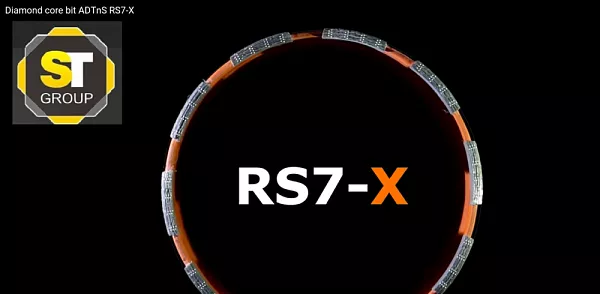 RS7-X Сегмент алмазный ADTnS HD 24*3.5*10 R030 для коронок 62-72 мм – купить в , подробное изображение 
