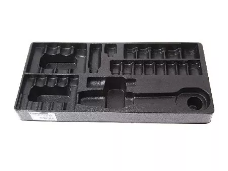 Ложемент для наборов торцевых головок 3027MR, 3027SR, 3527MR, PVC KING TONY 84352712B KING TONY – анонс, характеристики, MST84352712B 