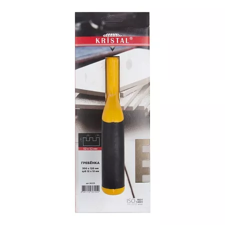 Гребёнка KRISTAL 300х120мм, зуб 12х12 (36155) KRISTAL – анонс, характеристики, 36155 