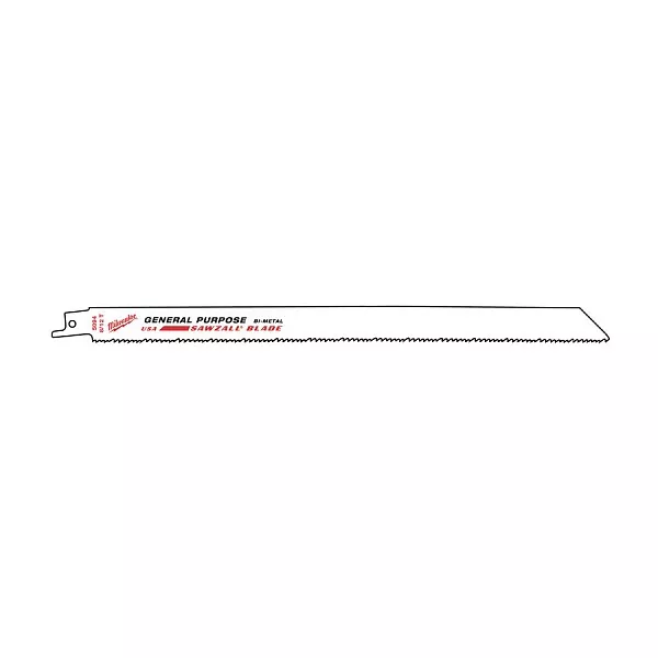 Milwaukee 200 x 8/12 - 50шт Полотна дерево/металл/пластик – купить в , подробное изображение 
