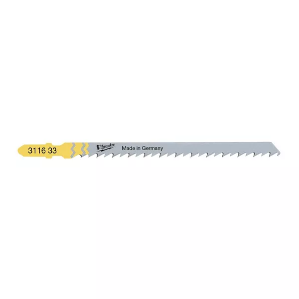 Полотна для лобзика Milwaukee 155 x 4 mm T 744 D - 5шт для быстрой резки – купить в , подробное изображение 
