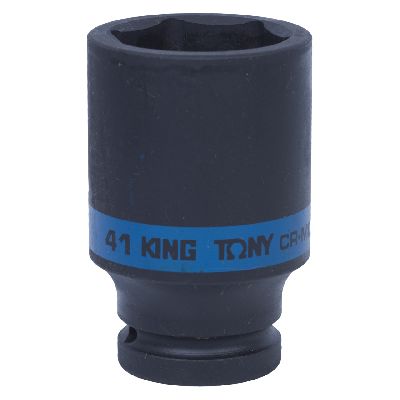Головка торцевая ударная глубокая шестигранная 3/4&quot;, 41 мм KING TONY 643541M KING TONY – анонс, характеристики, MST643541M 