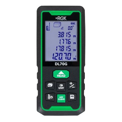 Лазерный дальномер RGK DL70G - зеленый луч (778183) RGK – анонс, характеристики, 