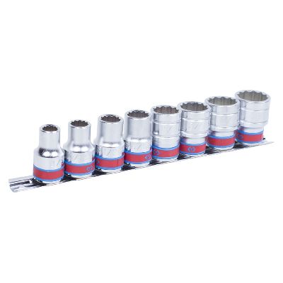 Набор торцевых головок 1/2&quot;, двенадцатигранные, 3/8&quot;-7/8&quot;, 8 предметов KING TONY 4010SR KING TONY – анонс, характеристики, MST4010SR 