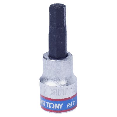 Насадка (бита) торцевая 3/8&quot;, Hex, 7 мм, L = 50 мм KING TONY 302507 KING TONY – анонс, характеристики, MST302507 