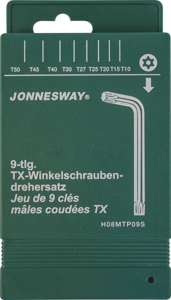 Набор торцевых ключей TORX Jonnesway H08MTP09S : 2&nbsp;020 &#8381; 