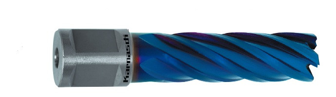 Корончатое сверло Karnasch Blue-Line L55 D12 HSS-XE Weldon 19 мм