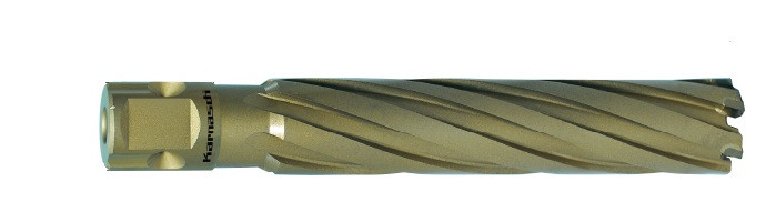 Твердосплавное корончатое сверло T.C.T. Karnasch Hard-Line L110 D42 Universal/Weldon 19 мм