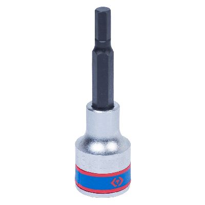 Насадка (бита) торцевая 1/2&quot;, Hex, 6 мм, L = 80 мм KING TONY 403506 KING TONY – анонс, характеристики, MST403506 