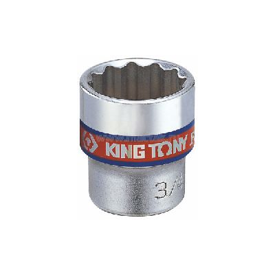 Головка торцевая стандартная двенадцатигранная 3/8&quot;, 19/32&quot;, дюймовая KING TONY 333019S KING TONY – анонс, характеристики, MST333019S 