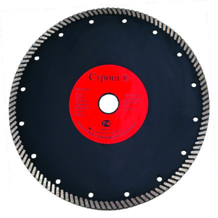 Алмазный диск STRONG СТД-134 ТУРБО ТОНКИЙ D180