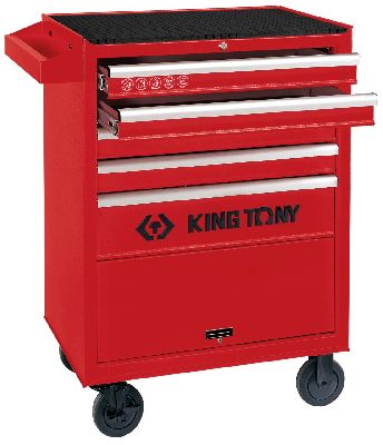 Тележка инструментальная, 5 выдвижных ящиков и отсек, &quot;CLASSIС&quot; KING TONY 87432-5B KING TONY – анонс, характеристики, MST87432-5B 