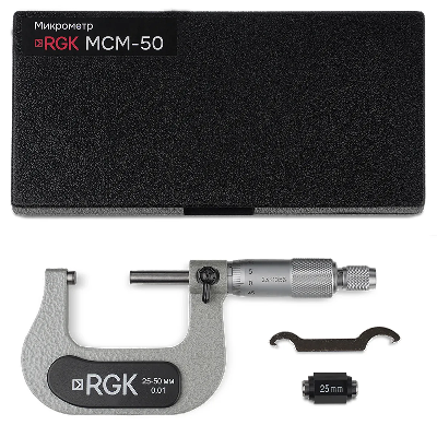 Цена по акции на микрометр rgk mcm-50 (756976) в магазине Инструмент-24