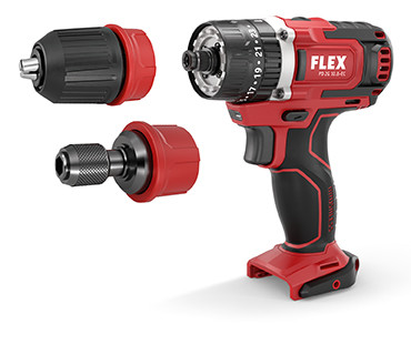 Детальное изображение : аккумуляторный ударный дрель-шуруповерт flex pd 2g 10.8-ec