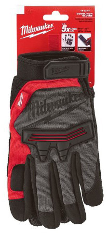 Milwaukee Перчатки с защитой от удара Milwaukee Impact Demolition Gloves 9/L 4932471909