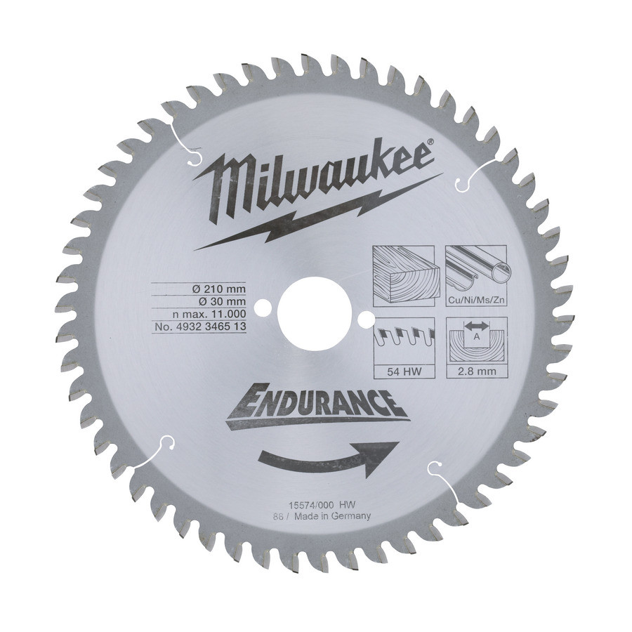 Диск Milwaukee WCSB 250 x 30 x80 для торцовочной пилы