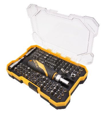Набор вставок (бит) 1/4&quot;, PH, PZ, Hex, Torx, Slotted, 105 предметов TOLSEN TT20188 TOLSEN – анонс, характеристики, MSTTT20188 