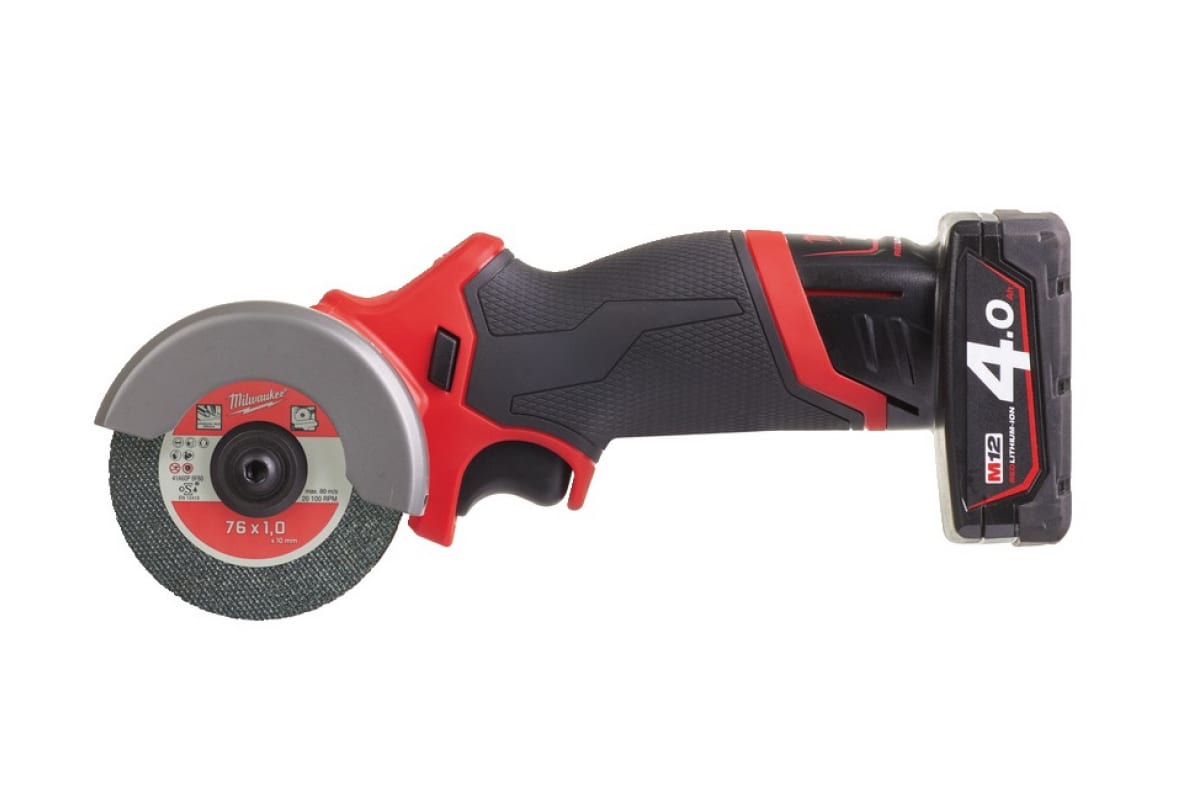 Аккумуляторная отрезная машина Milwaukee M12 FCOT-422X FUEL