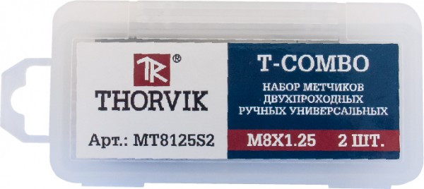 Набор метчиков T-COMBO Thorvik MT305S2 – купить в , подробное изображение 
