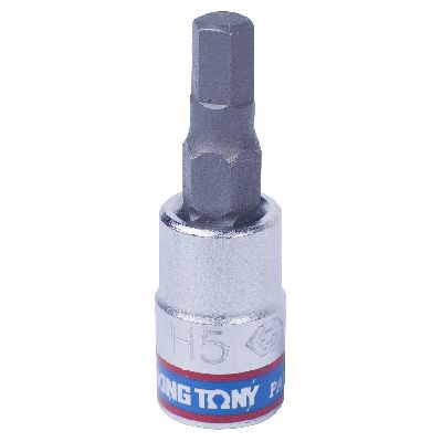 Насадка (бита) торцевая 1/4&quot;, Hex, 5 мм, L = 37 мм KING TONY 203505 KING TONY – анонс, характеристики, MST203505 