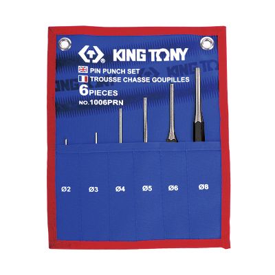 Цена по акции на набор выколоток, чехол из теторона, 6 предметов king tony 1006prn в магазине Инструмент-24