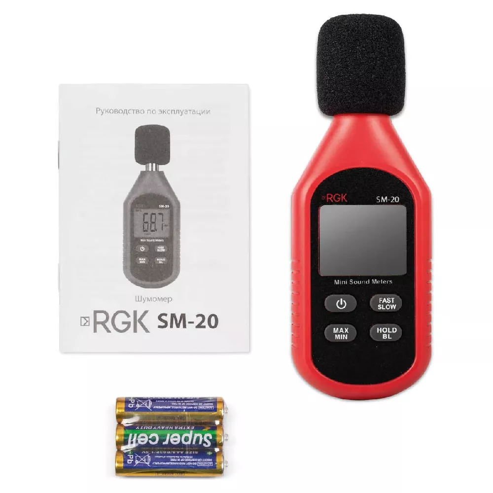 Шумомер RGK SM-20 (776530)