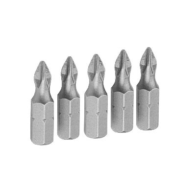 Набор вставок (бит) торцевых 1/4&quot;, Phillips, PH2, 25 мм, 5 предметов TOLSEN TT20271 TOLSEN – анонс, характеристики, MSTTT20271 