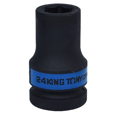 Головка торцевая ударная глубокая шестигранная 1&quot;, 24 мм KING TONY 843524M KING TONY – анонс, характеристики, MST843524M 