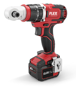 Детальное изображение : аккумуляторный ударный дрель-шуруповерт flex pd 2g 10.8-ec