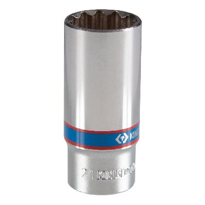 Головка торцевая глубокая двенадцатигранная 3/8&quot;, 21 мм KING TONY 323021M KING TONY – анонс, характеристики, MST323021M 