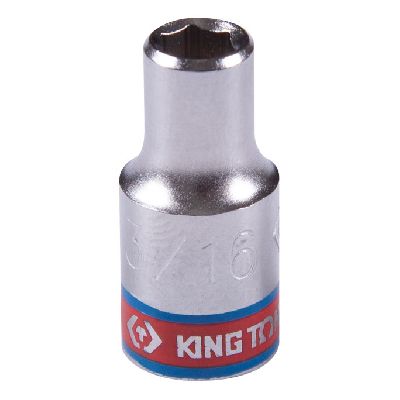 Головка торцевая стандартная шестигранная 1/4&quot;, 3/16&quot;, дюймовая KING TONY 233506S KING TONY – анонс, характеристики, MST233506S 