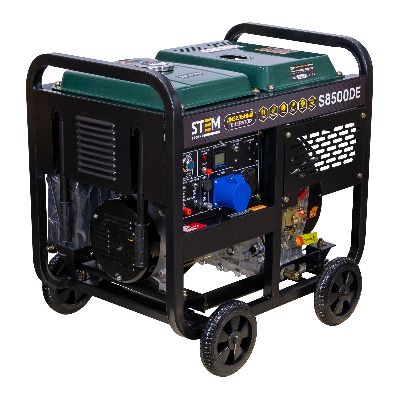 Поиск генератор дизельный stem techno s8500de (8,5квт, электростартер, дисплей, подогрев, авр) по фото в tool-24.ru