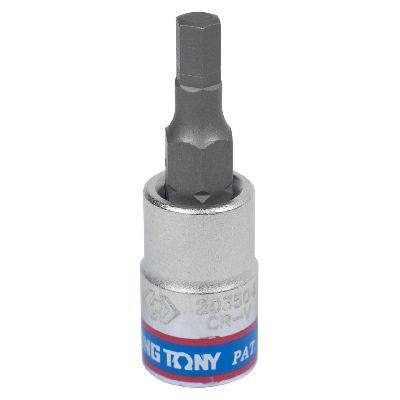Насадка (бита) торцевая 1/4&quot;, Hex, 4 мм, L = 37 мм KING TONY 203504 KING TONY – анонс, характеристики, MST203504 