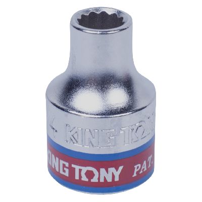 Головка торцевая стандартная двенадцатигранная 3/8&quot;, 1/4&quot;, дюймовая KING TONY 333008S KING TONY – анонс, характеристики, MST333008S 