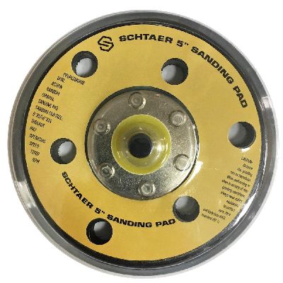 SCHTAER 5pad опора для шлифовальной машинки (125 мм, 6 отверстий) SCHTAER – анонс, характеристики, 