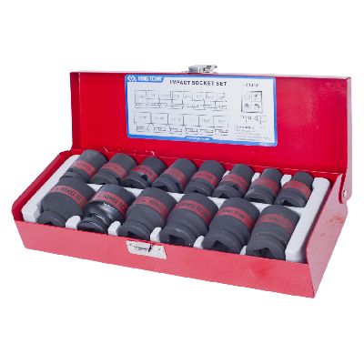 Набор ударных торцевых головок 1/2&quot;, шестигранные, 3/8&quot;-1&amp;1/4&quot;, 14 предметов KING TONY 4414SP KING TONY – анонс, характеристики, MST4414SP 