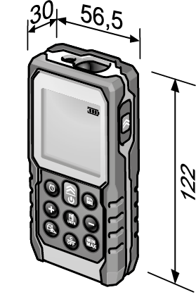 Детальное изображение : лазерный дальномер flex adm 60 li