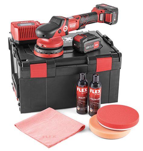 Детальное изображение : полировальная машина flex xfe 15 125 18.0-ec/5.0 p-set