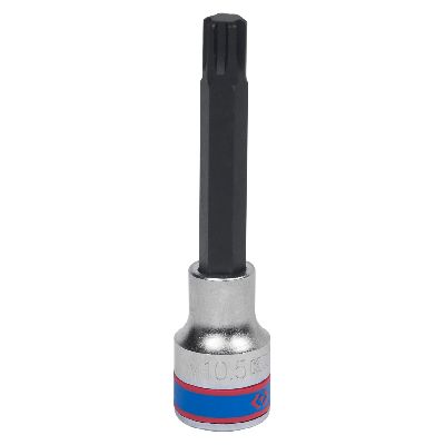 Насадка (бита) торцевая 1/2&quot;, Ribe, M10.5, L = 100 мм KING TONY 404925 KING TONY – анонс, характеристики, MST404925 