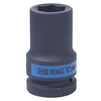 Головка торцевая ударная глубокая шестигранная 1&quot;, 28 мм KING TONY 843528M KING TONY – анонс, характеристики, MST843528M 