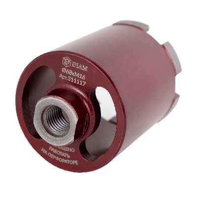 Сверло Алмазное для подразетника Сухое ExtraLine HIT68xM16 (бетон) (311117) DIAM – анонс, характеристики, 311117 