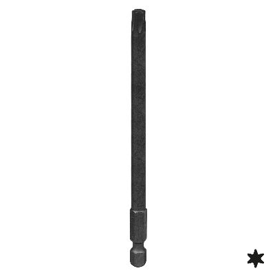 Вставка (бита) торцевая 1/4&quot;, Torx, Т30, 110 мм, для шуруповерта KING TONY 711130T KING TONY – анонс, характеристики, MST711130T 