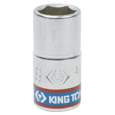 Головка торцевая стандартная шестигранная 1/4&quot;, 9 мм KING TONY 233509M KING TONY – анонс, характеристики, MST233509M 