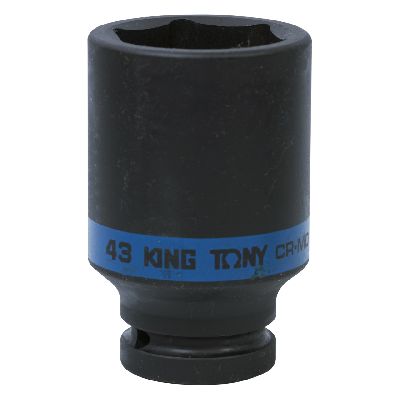 Головка торцевая ударная глубокая шестигранная 3/4&quot;, 43 мм KING TONY 643543M KING TONY – анонс, характеристики, MST643543M 