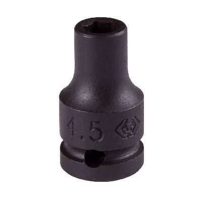 Головка торцевая ударная шестигранная 1/4&quot;, 4,5 мм KING TONY 253545M KING TONY – анонс, характеристики, MST253545M 