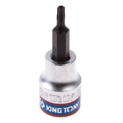 Насадка (бита) торцевая 3/8&quot;, Torx, T15, L = 50 мм, с отверстием KING TONY 302715 KING TONY – анонс, характеристики, MST302715 