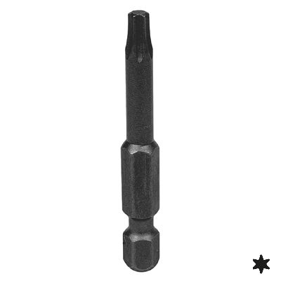 Вставка (бита) торцевая 1/4&quot;, Torx, Т6, 50 мм, для шуруповерта KING TONY 715006T KING TONY – анонс, характеристики, MST715006T 