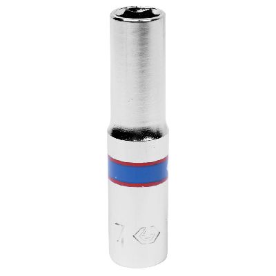 Головка торцевая глубокая шестигранная 1/4&quot;, 7 мм KING TONY 223507M KING TONY – анонс, характеристики, MST223507M 