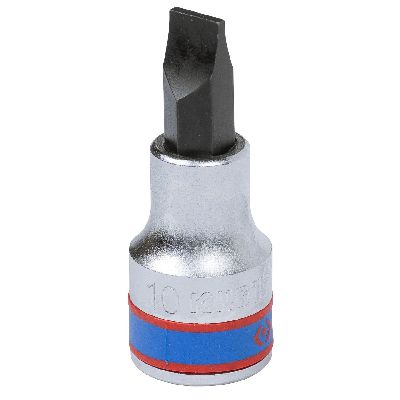 Насадка (бита) торцевая 1/2&quot;, Slotted, 10,0х1,6 мм, L = 60 мм KING TONY 402210 KING TONY – анонс, характеристики, MST402210 